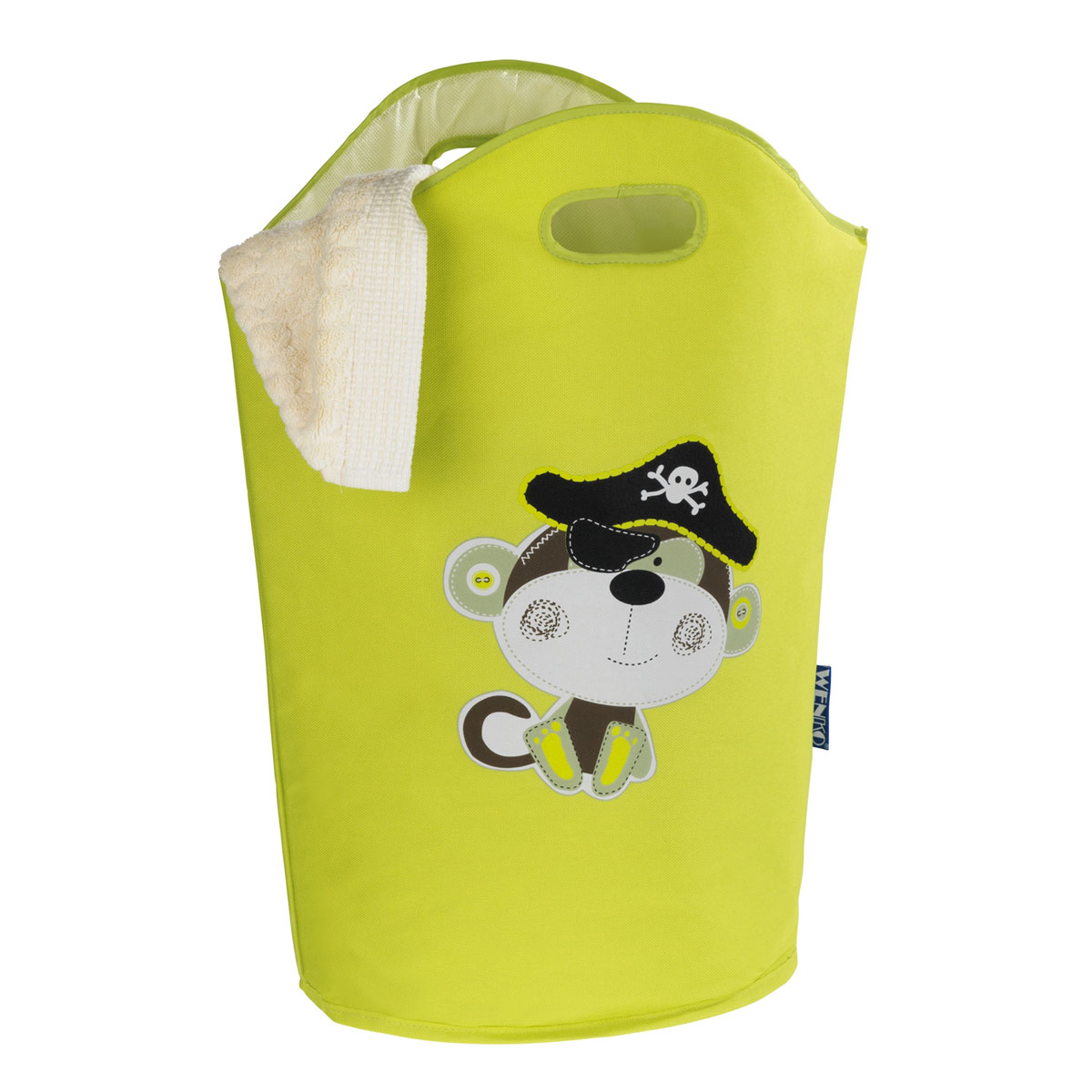Wenko  Wäschesammler Kids Anton Grün Wäschekorb 24 l grün Bild 7
