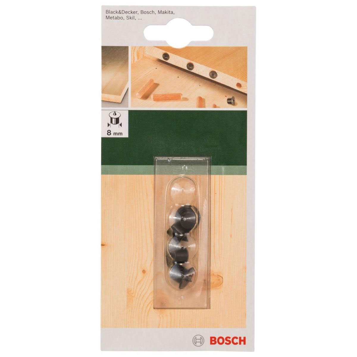 Bosch  DIY Dübelsetzer für Durchmesser 8 mm 4 Stück Bild 2