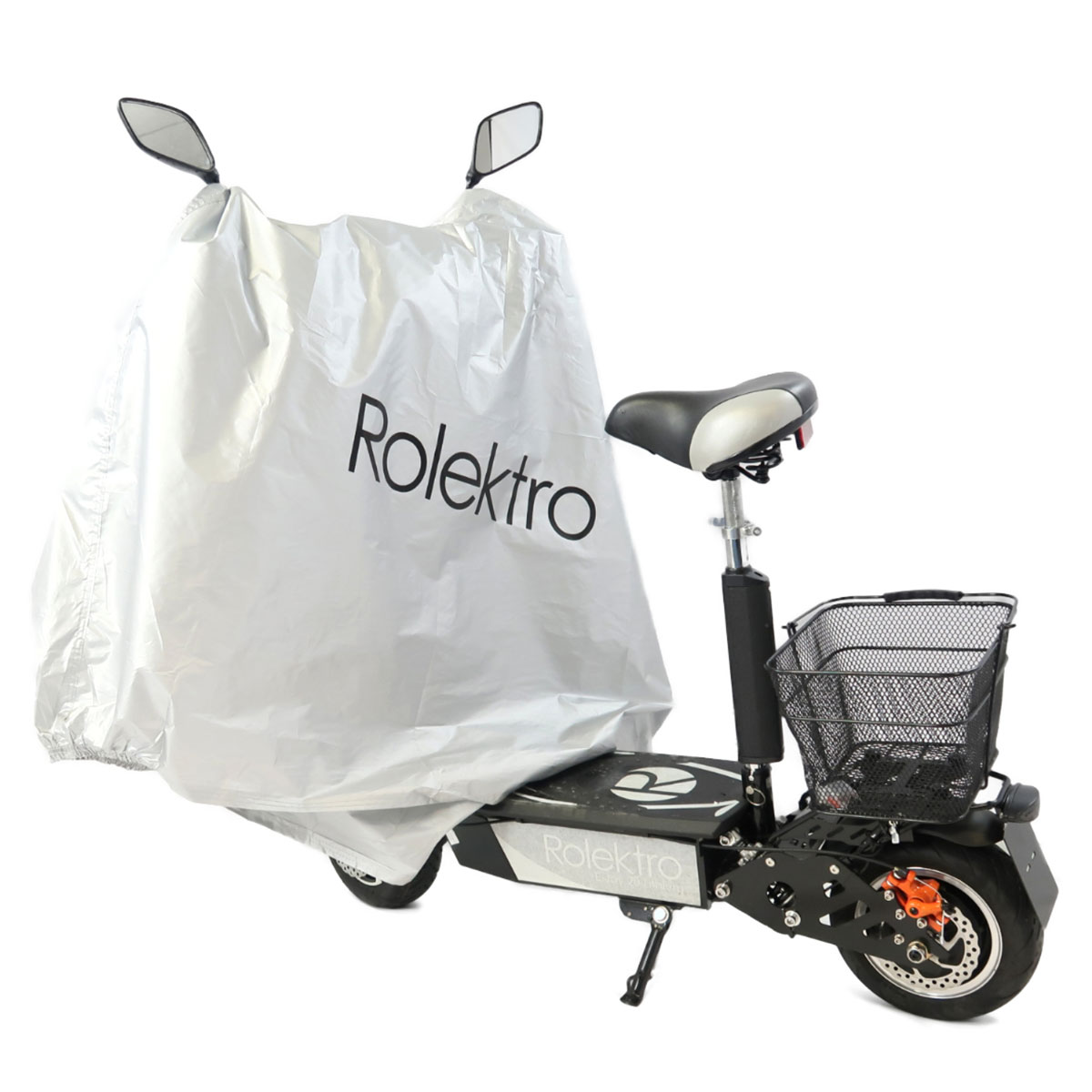 Rolektro Abdeckhülle für E-Joy 20/ Fun 20 Serie/ BT250 Silber Bild 3