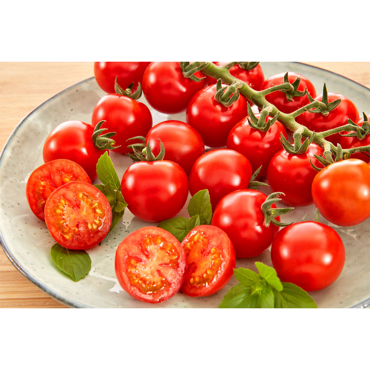 Plantiflor  Cocktailtomate plastikfrei Topf Durchmesser 12 cm Bild 2