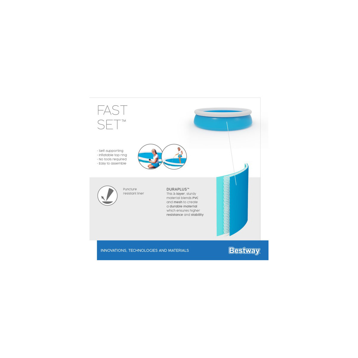 Quick Up Pool 366 cm Bild 7