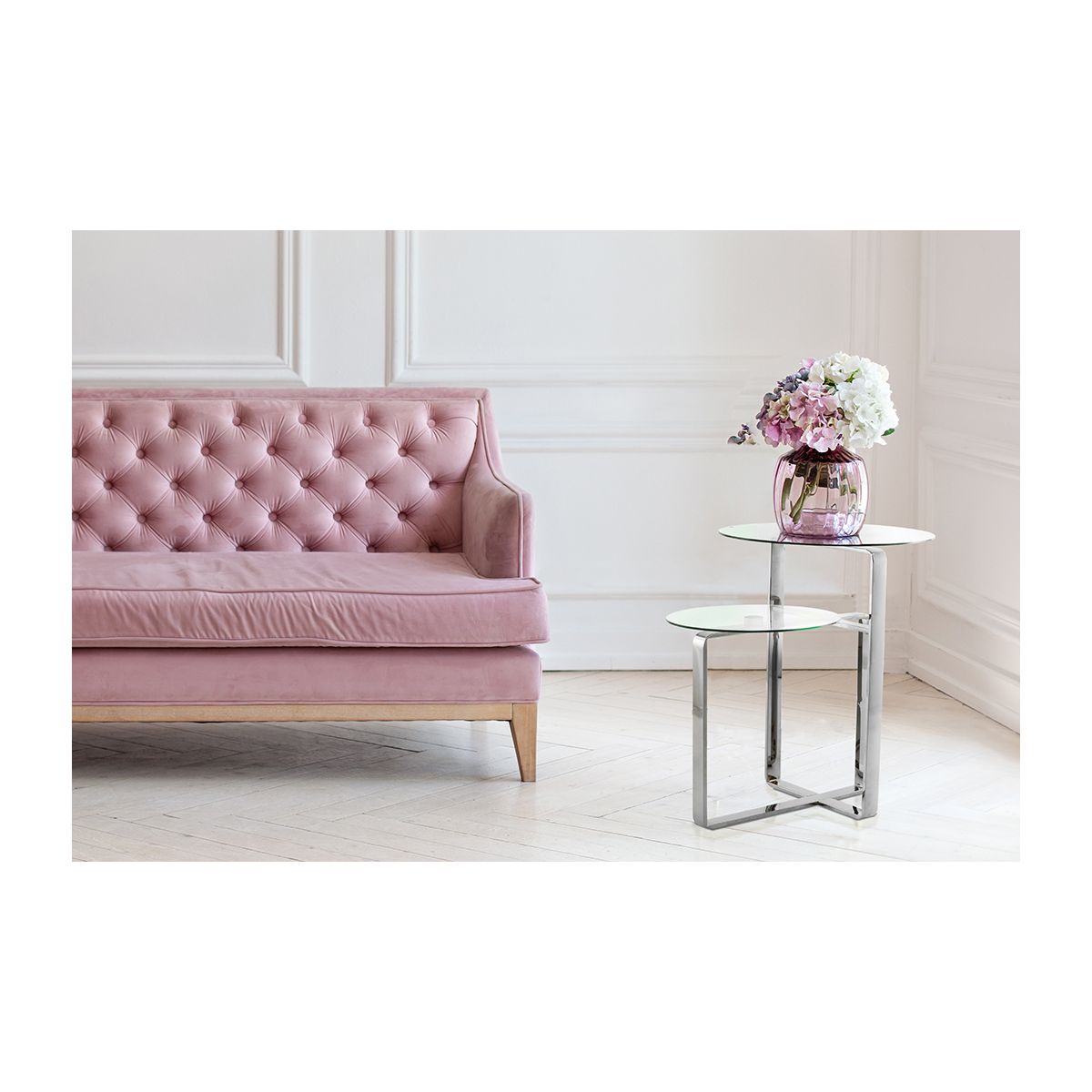 Beistelltisch Catrice 125 silber Bild 4