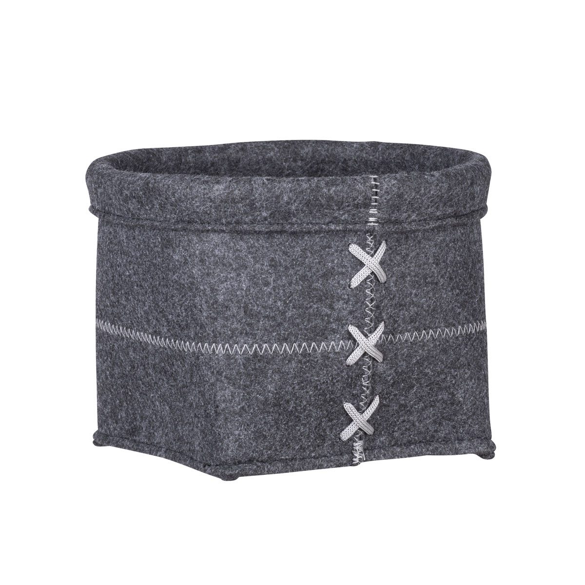 Wenko Aufbewahrungskorb Mara M anthrazit Bild 5