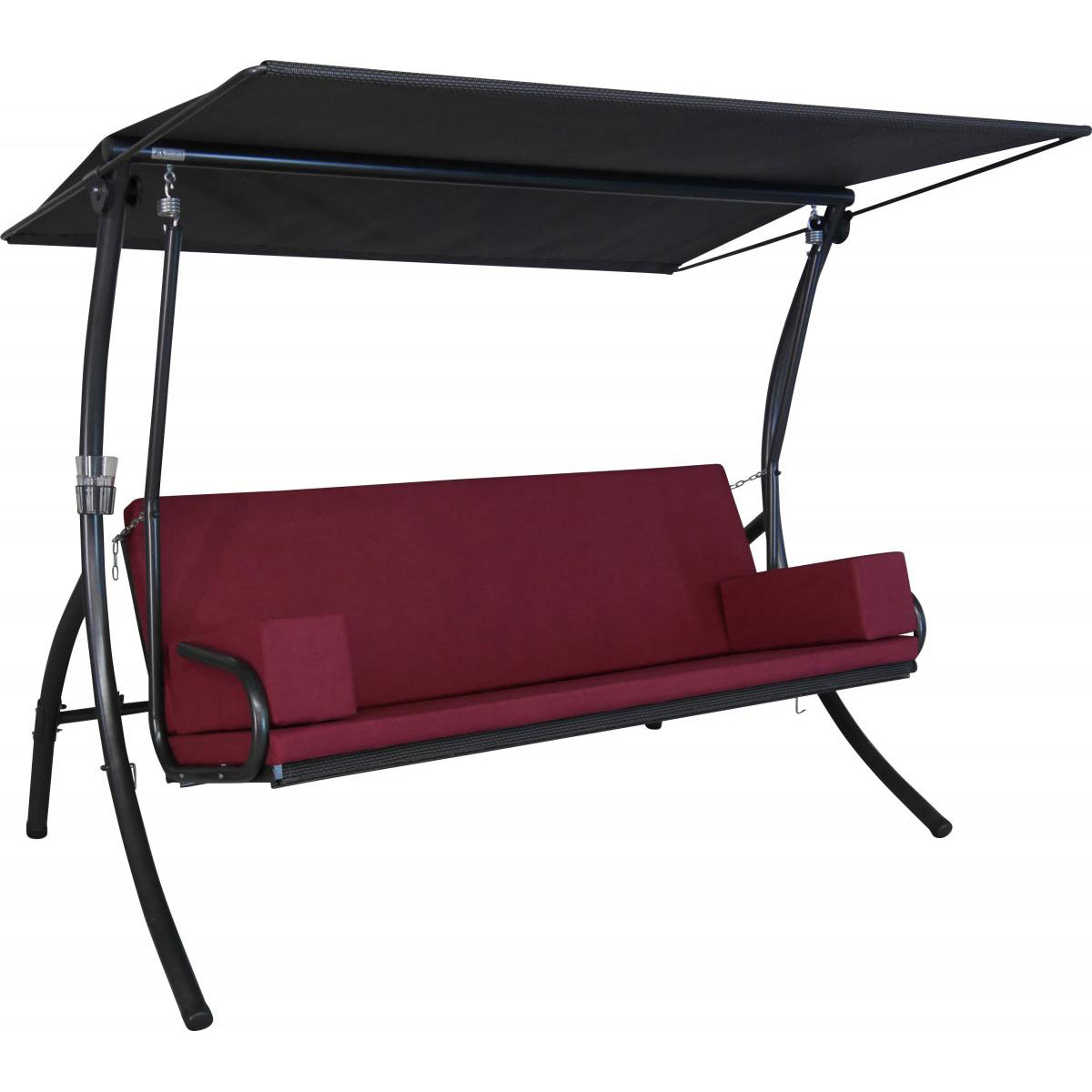 Angerer Freizeitmöbel GmbH Hollywoodschaukel „Elegance Tolar“, rot Bild 1