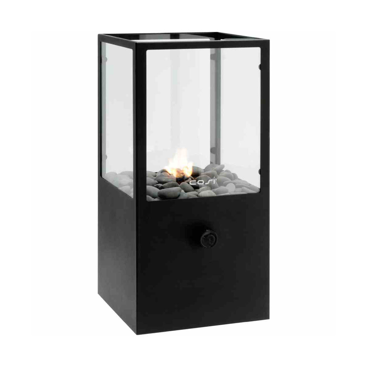 COSI Feuerstelle Cosidome H 18 x 18 x 45 cm Gaswindlicht mit Glas Bild 1