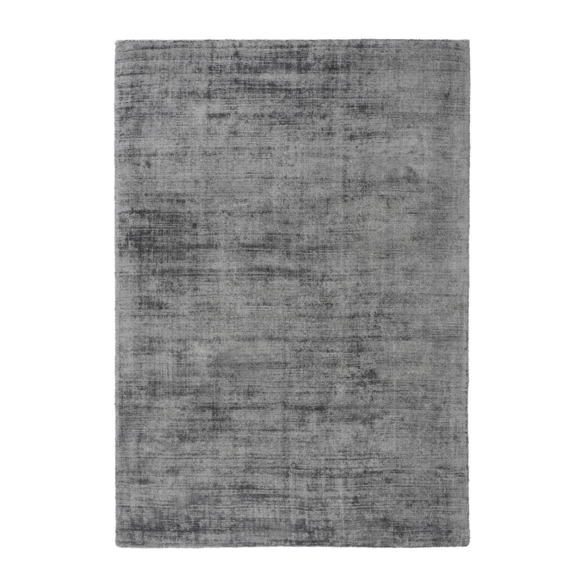 Kurzflorteppich „Luxury 110“ Grau/Anthrazit, 80x150cm