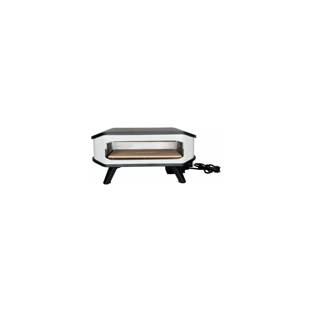 COZZE  17" Pizzaofen Elektro 230V mit Hitzeschild und Pizzastein 2200W Bild 3