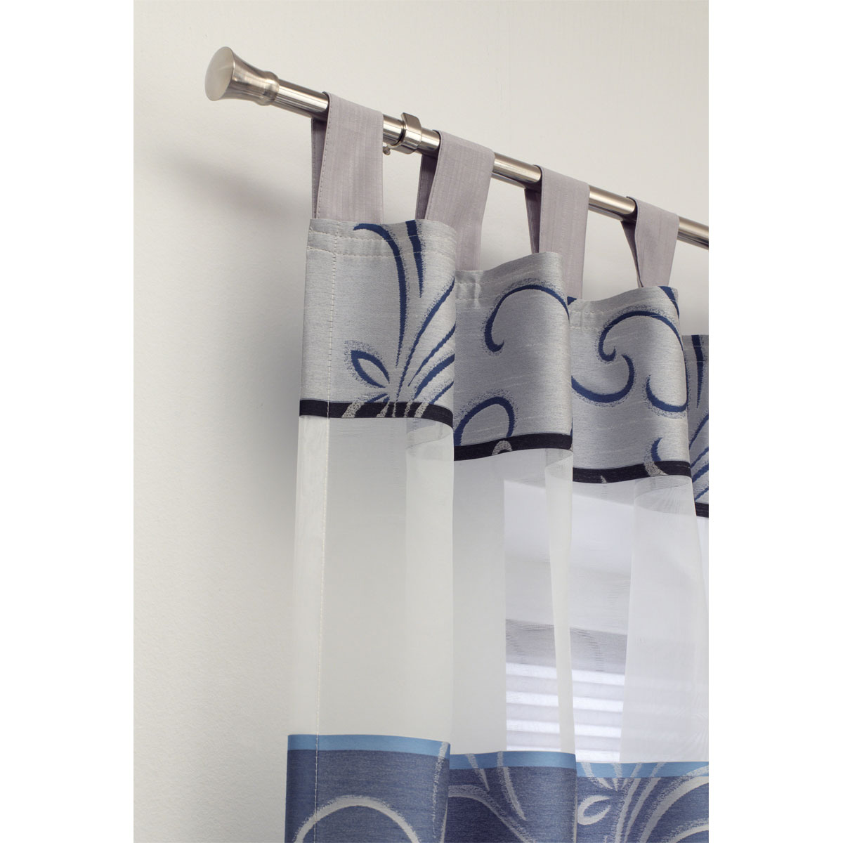 Gardinia Gardinenstange Konus Durchmesser 19/16 mm edelstahl 190-340 cm Bild 4