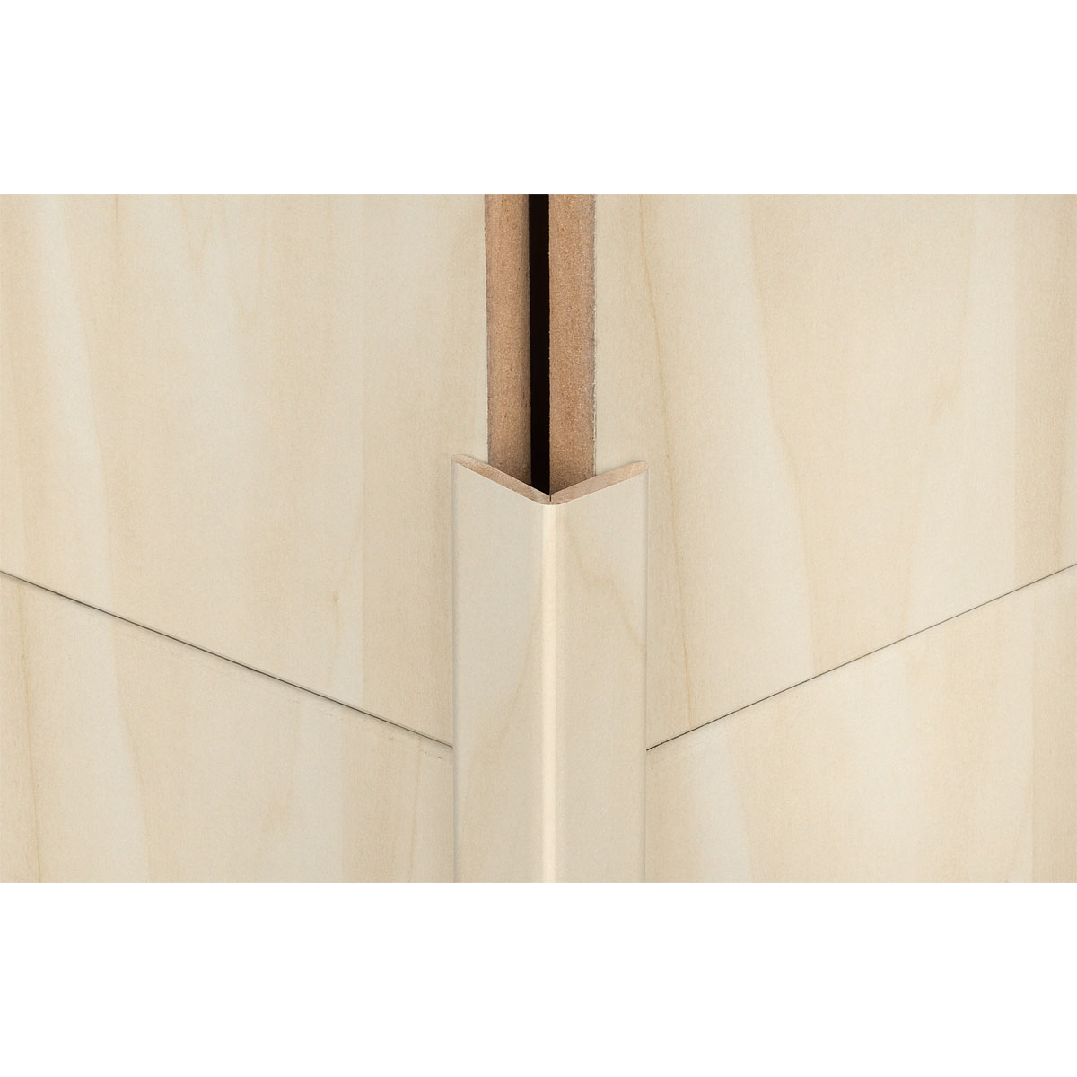 Faltleiste Birke hell 2,6 m