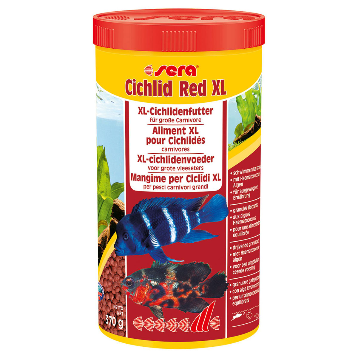 sera Cichlid Red XL 1000 ml / 370 g
