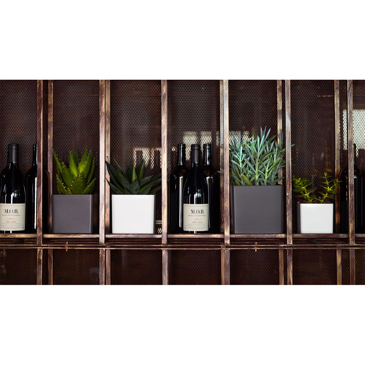 Übertopf Oslo Mate Pot 11 cm anthrazit Bild 4