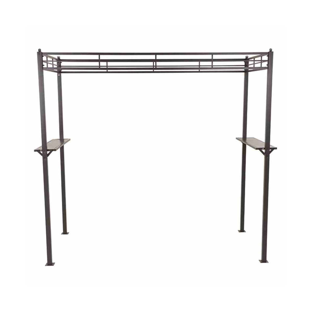 Siena Garden Pavillon „BBQ“, 244x127x248 cm, taupe Bild 3