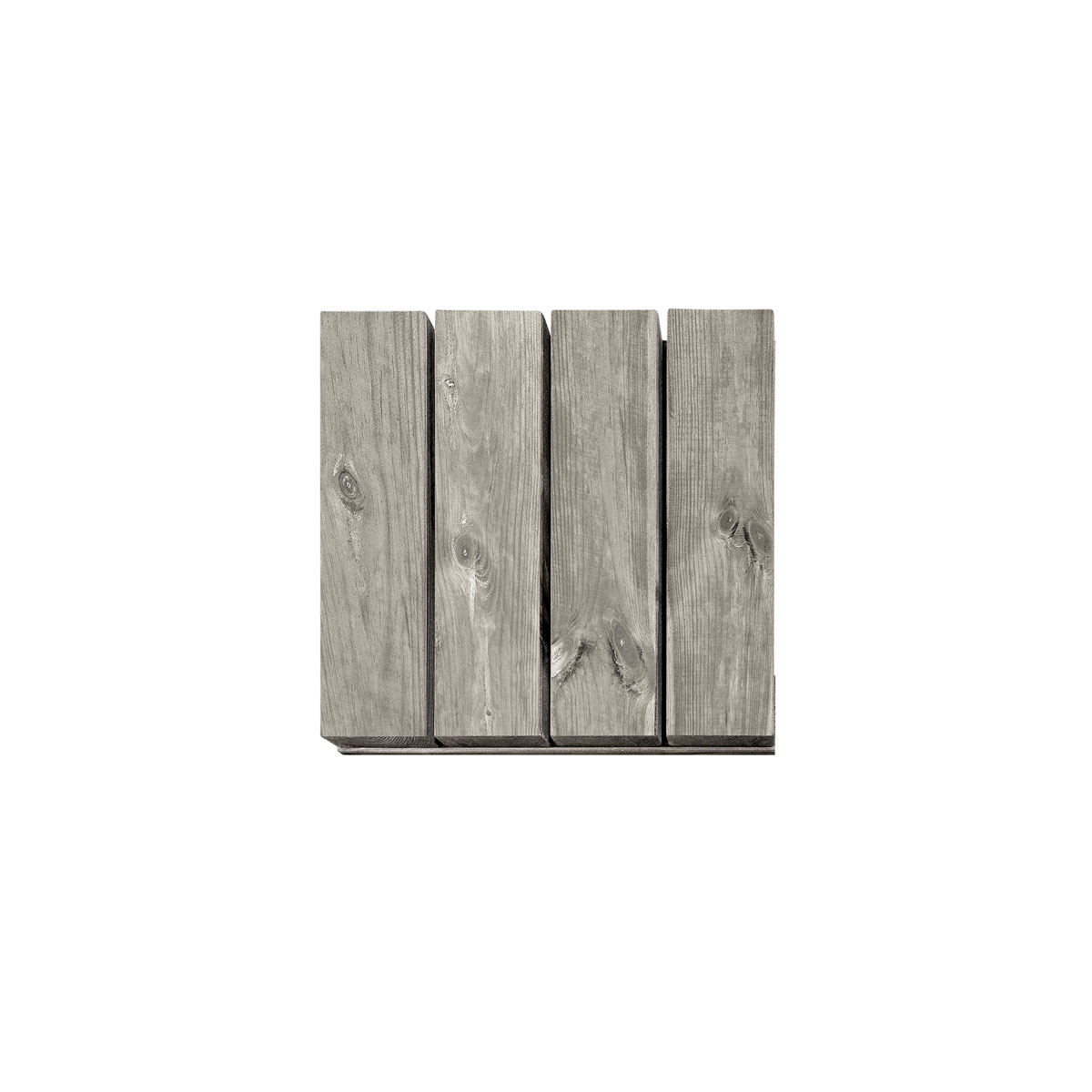 Rettenmeier Holzfliese Kiefer grau 50 x 50 cm