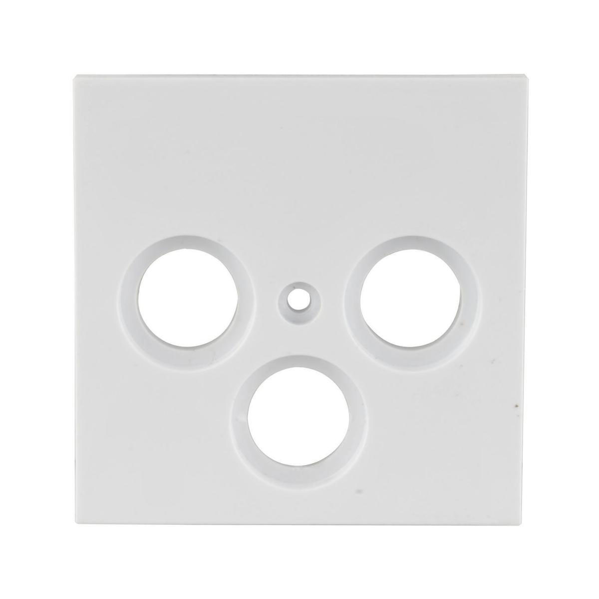 SAT/Antennenabdeckung Melbourne ultraweiß Serie 702