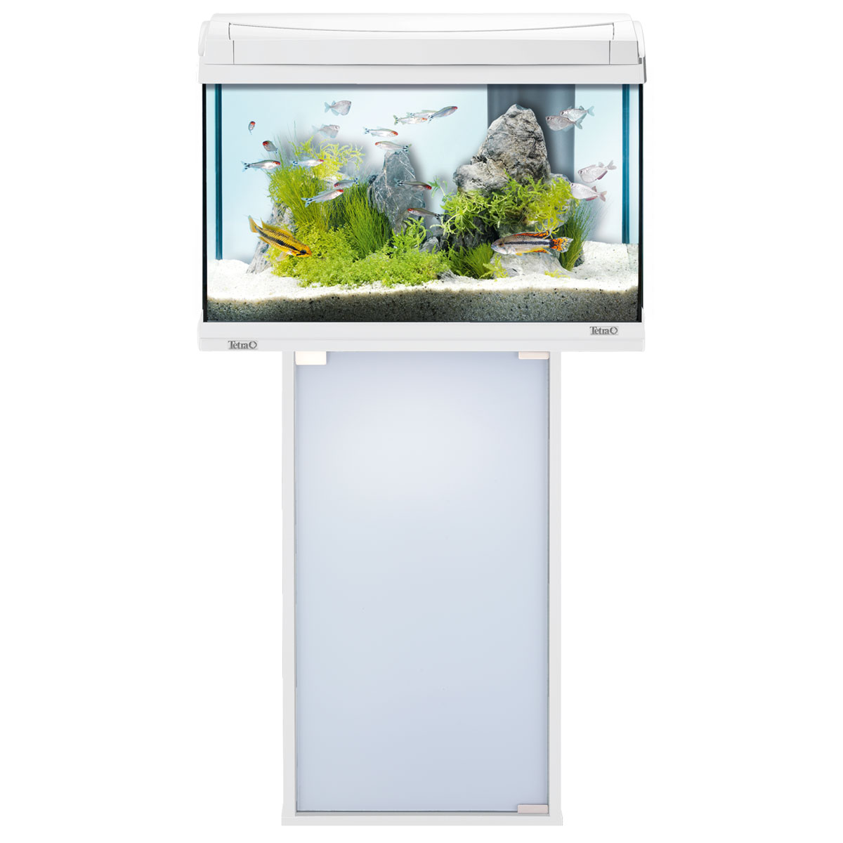 Tetra Aquarium-Komplett-Set AquaArt mit LED 60 L weiß Bild 2
