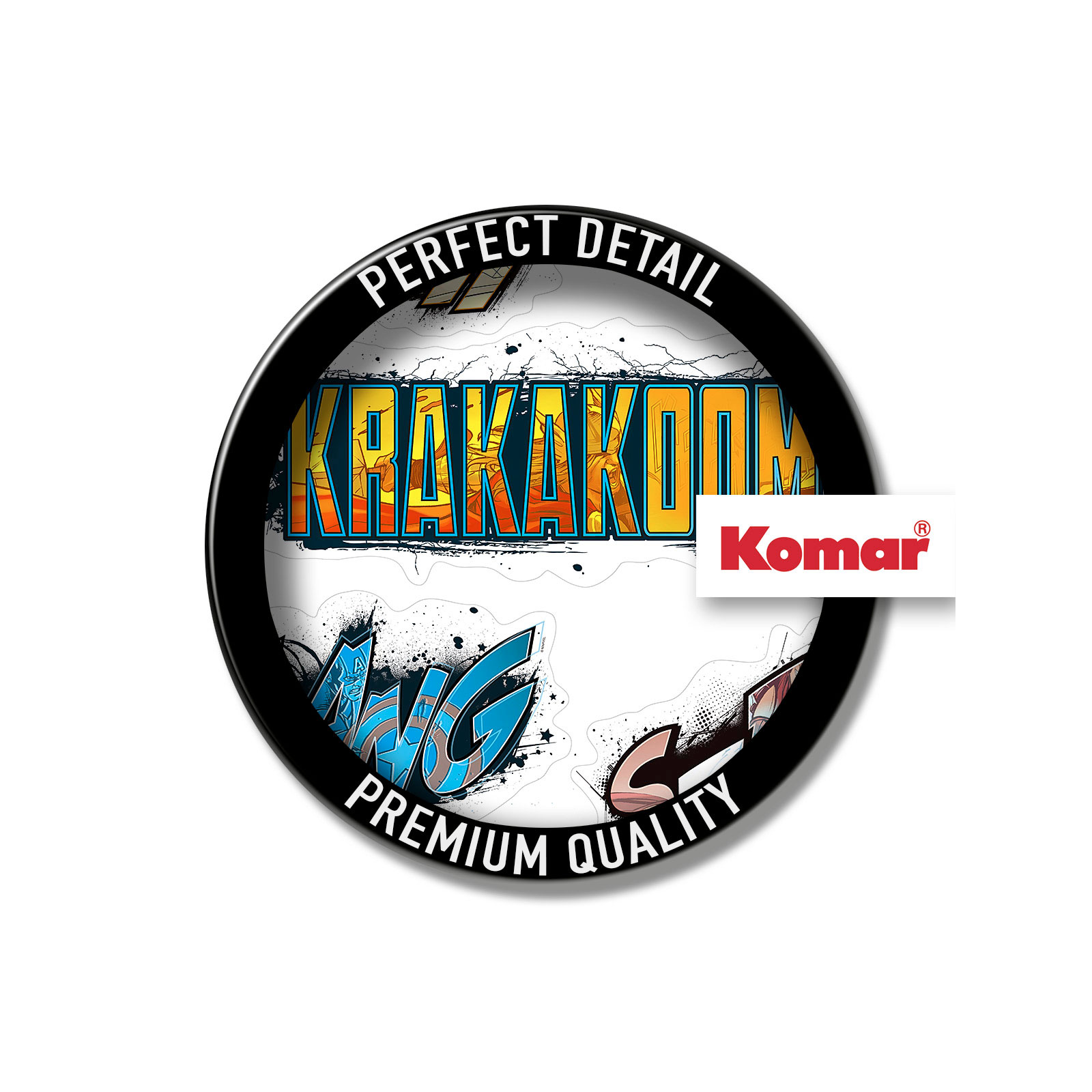 Komar  Wandtattoo Avengers Sounds 50x70 cm Bild 3