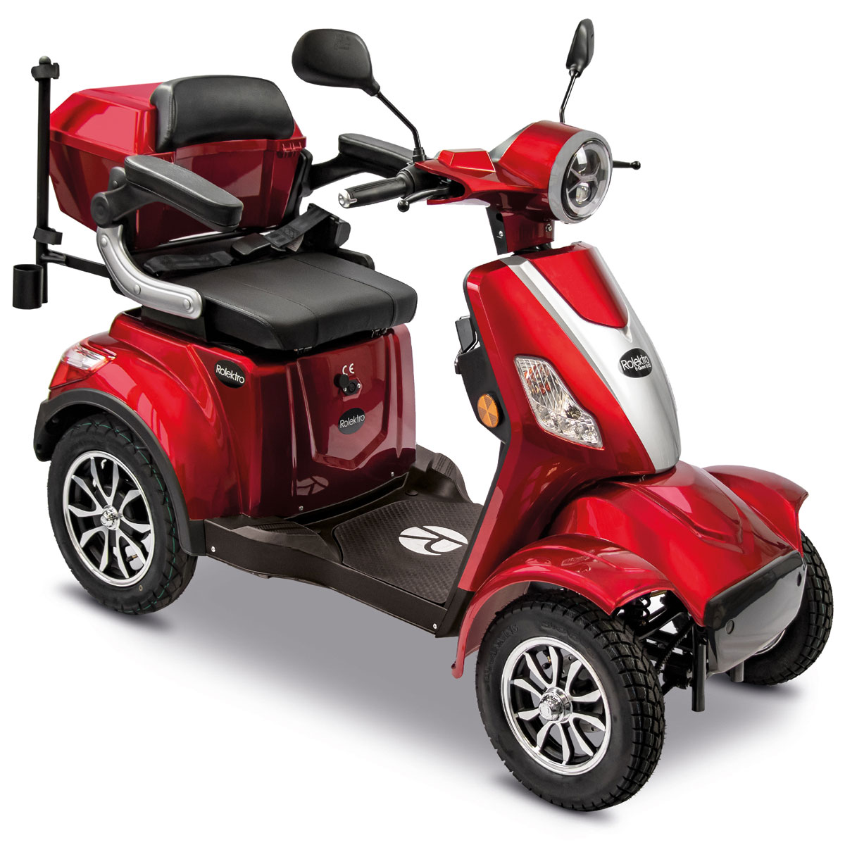 Rolektro E-Quad 25 V.3 Lithium, Rot, 60V-30Ah Akku, 1000 Watt Bild 10