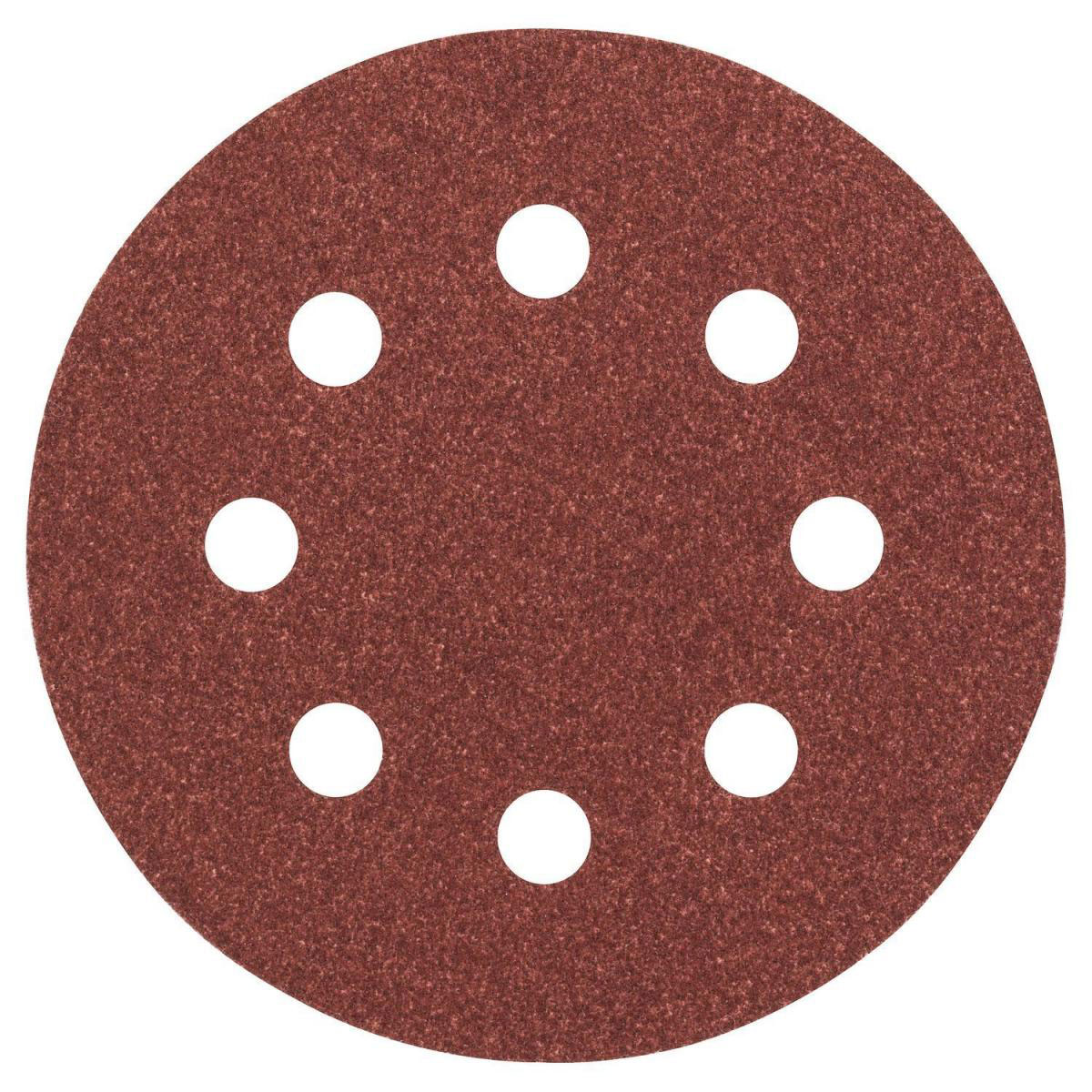 Bosch  DIY Schleifblatt Durchmesser 11,5 cm G120 Klett 5 Stück Bild 1