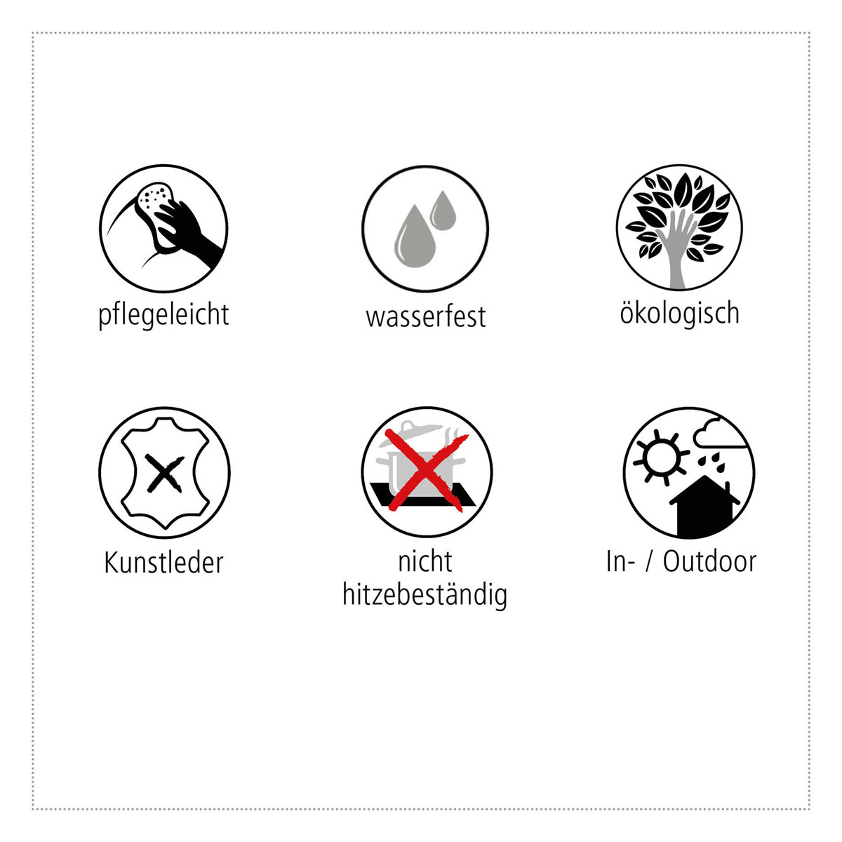 MySpotti Tischset Kojo 4er-Set rechteckig Bild 4