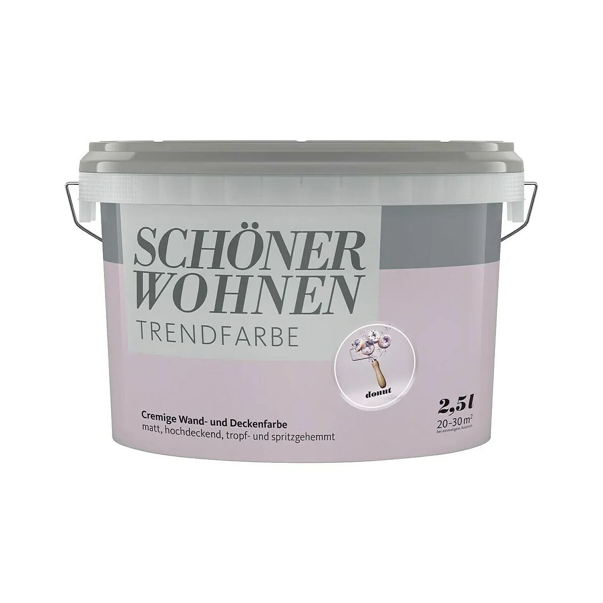 Schöner Wohnen Farbe Trendfarbe matt Donut 2,5l