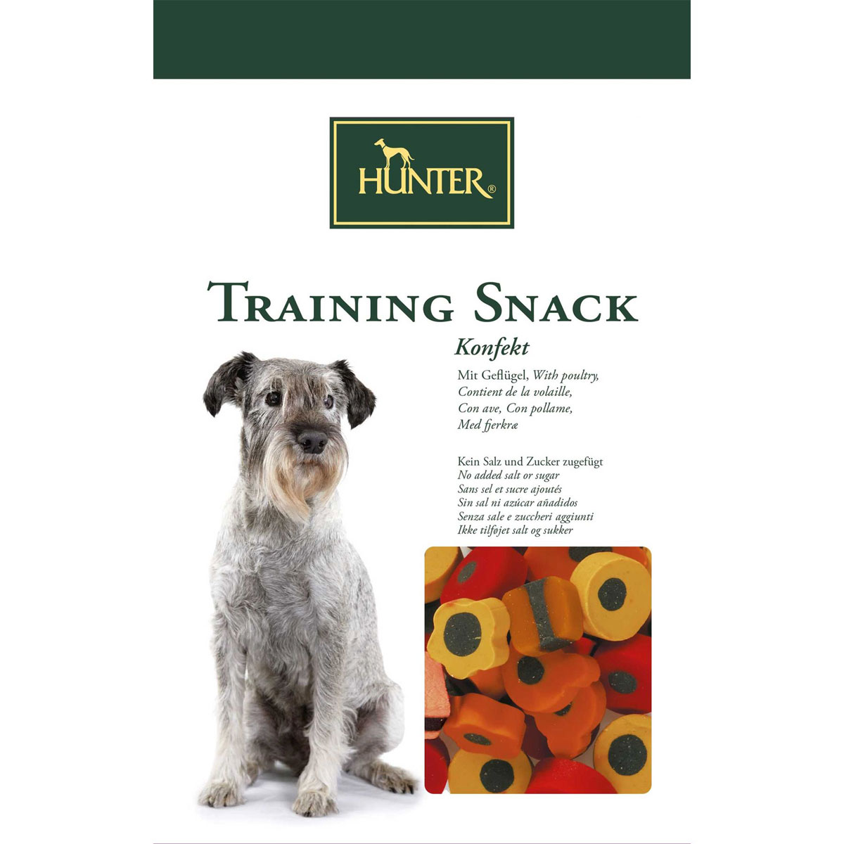 Hunter Training-Snack Konfekt Geflügel 200g