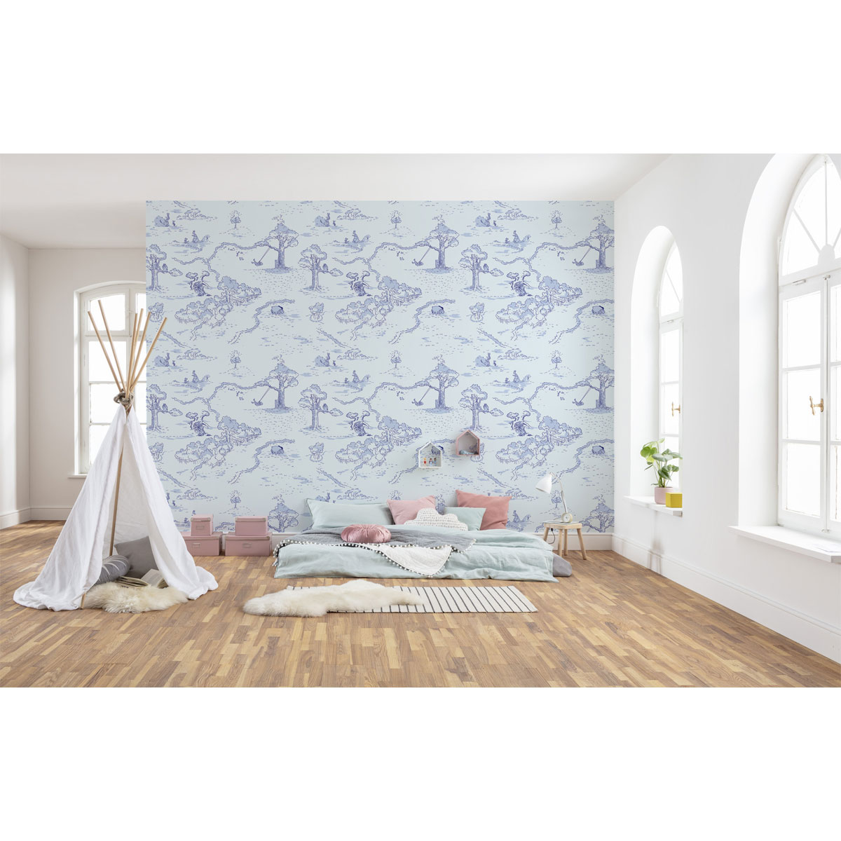 Komar  Vlies Fototapete Winnie the Pooh Pat 400x280 cm