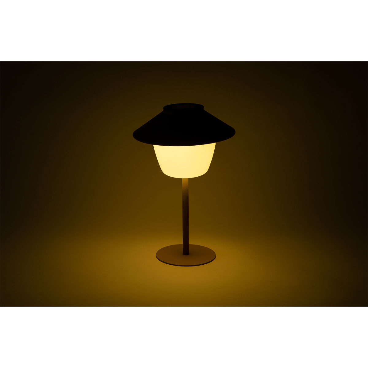 Flector Garten LED Solar Tischleuchte beige Bild 3