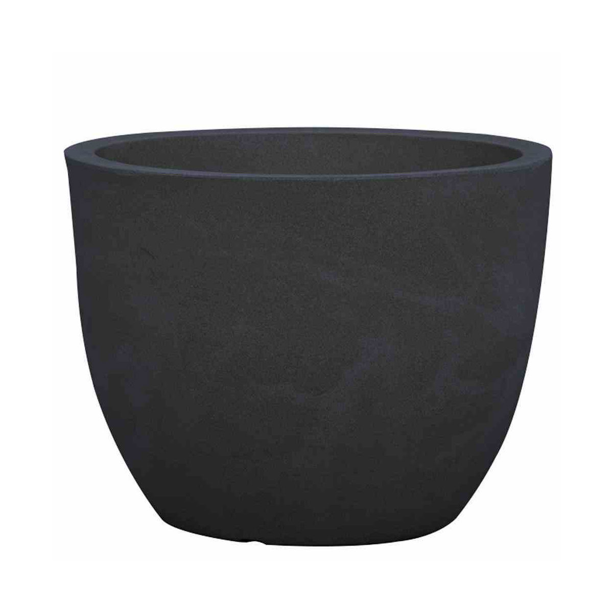 Siena Garden Gefäß Bristol Durchmesser 30 x 23 cm schwarz-granit