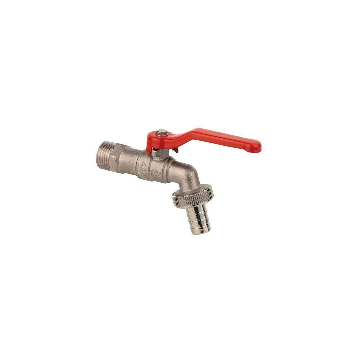 Kirchhoff Kugel-Auslaufhahn 3/4" AG x 3/4" matt verchromt