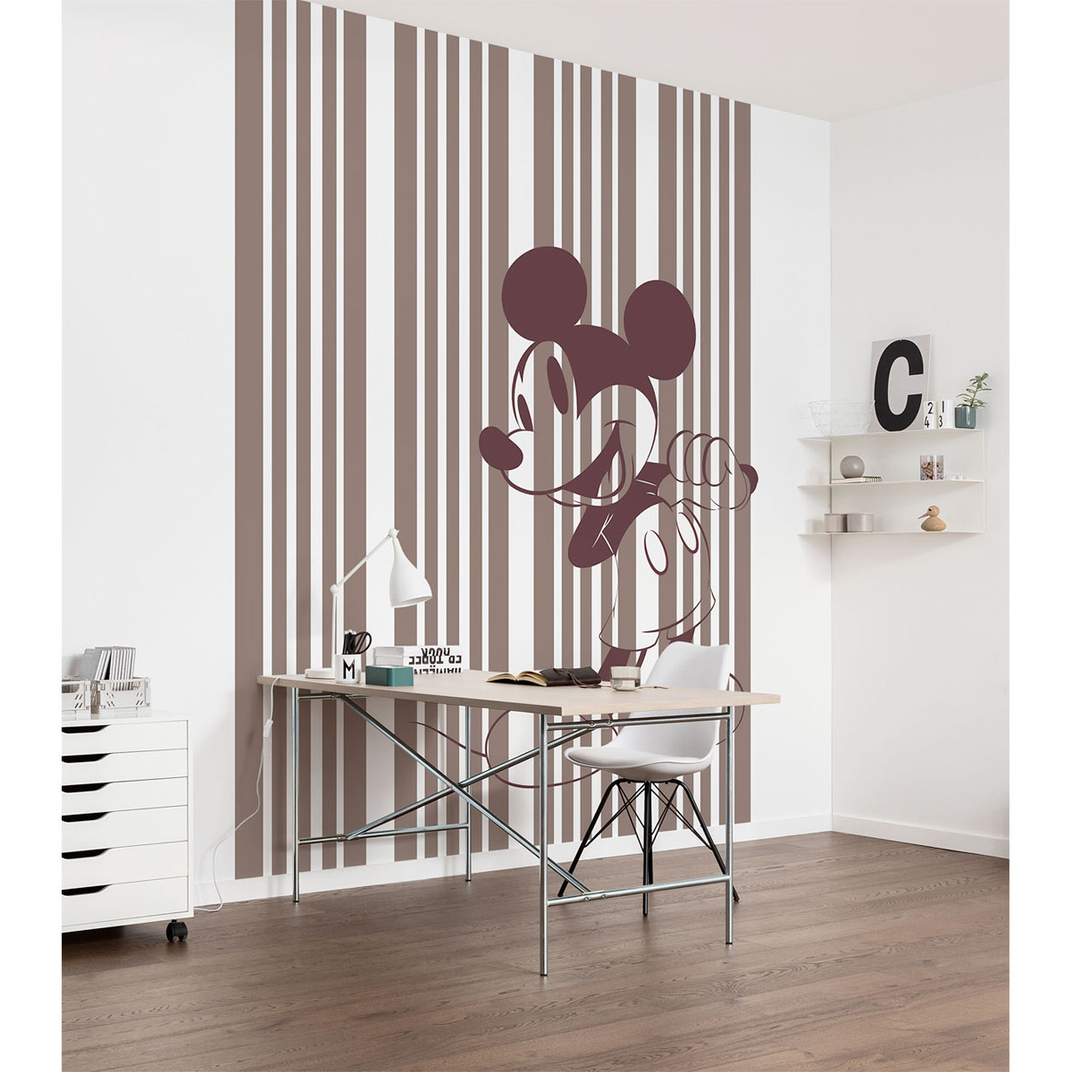 Komar  Vlies Fototapete Mickey Tone-on-Tone 200x250 cm