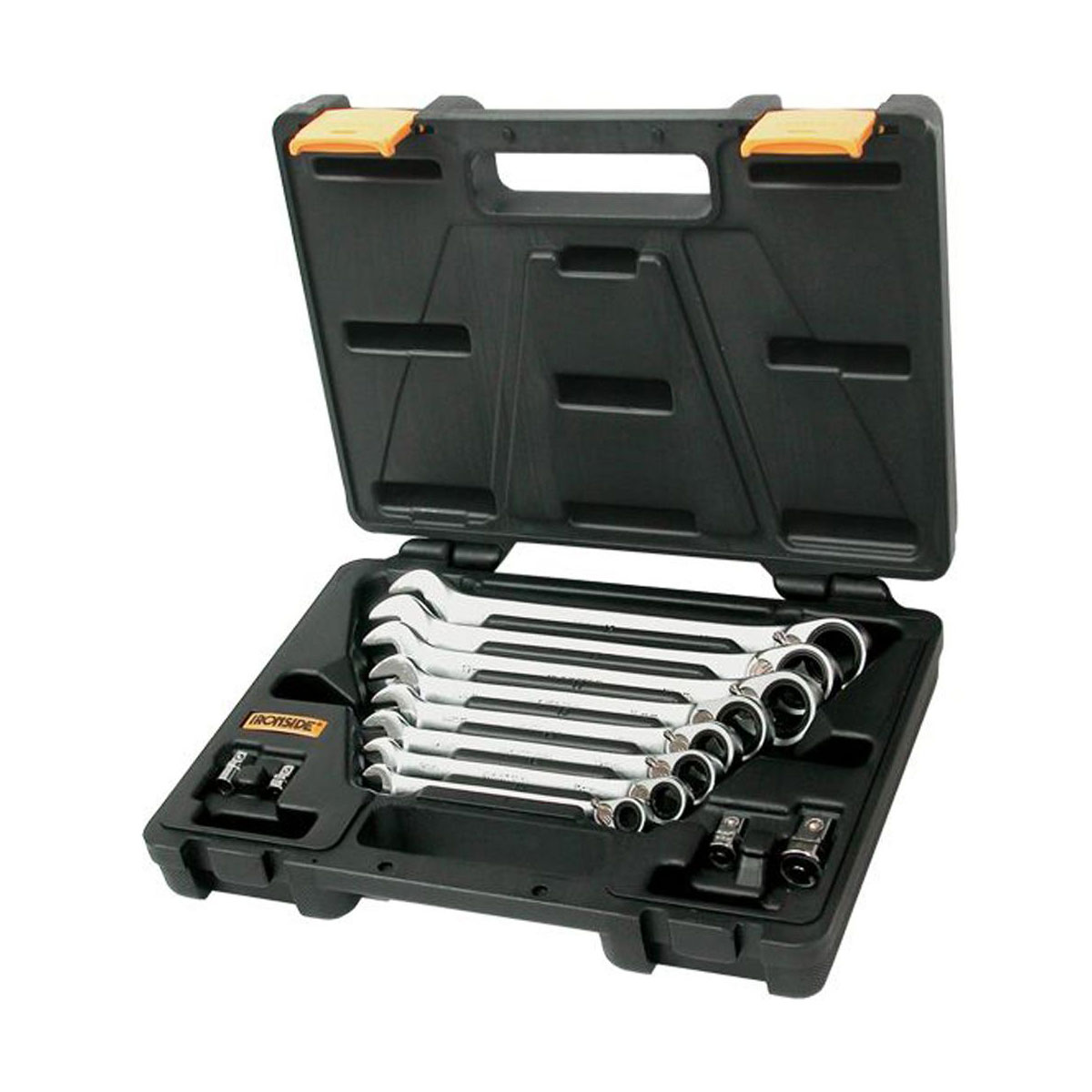 Ironside Ratschenschlüssel-Satz im Koffer 12-teilig