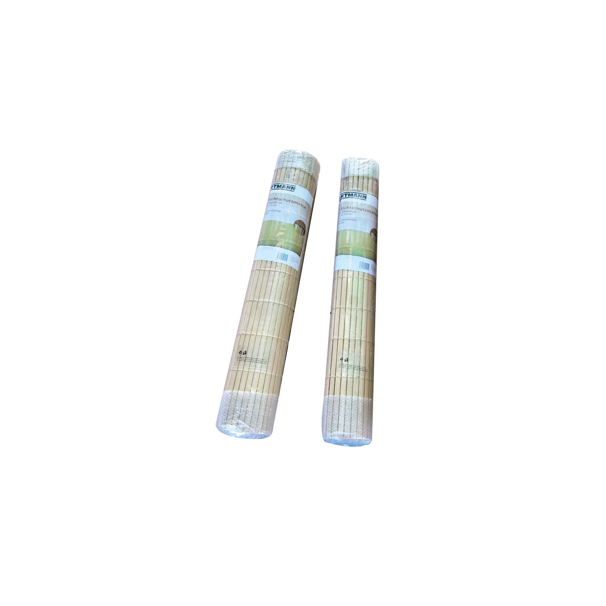 Hartmann Sichtschutzmatte 90 x 300 cm nussbaum Bild 2