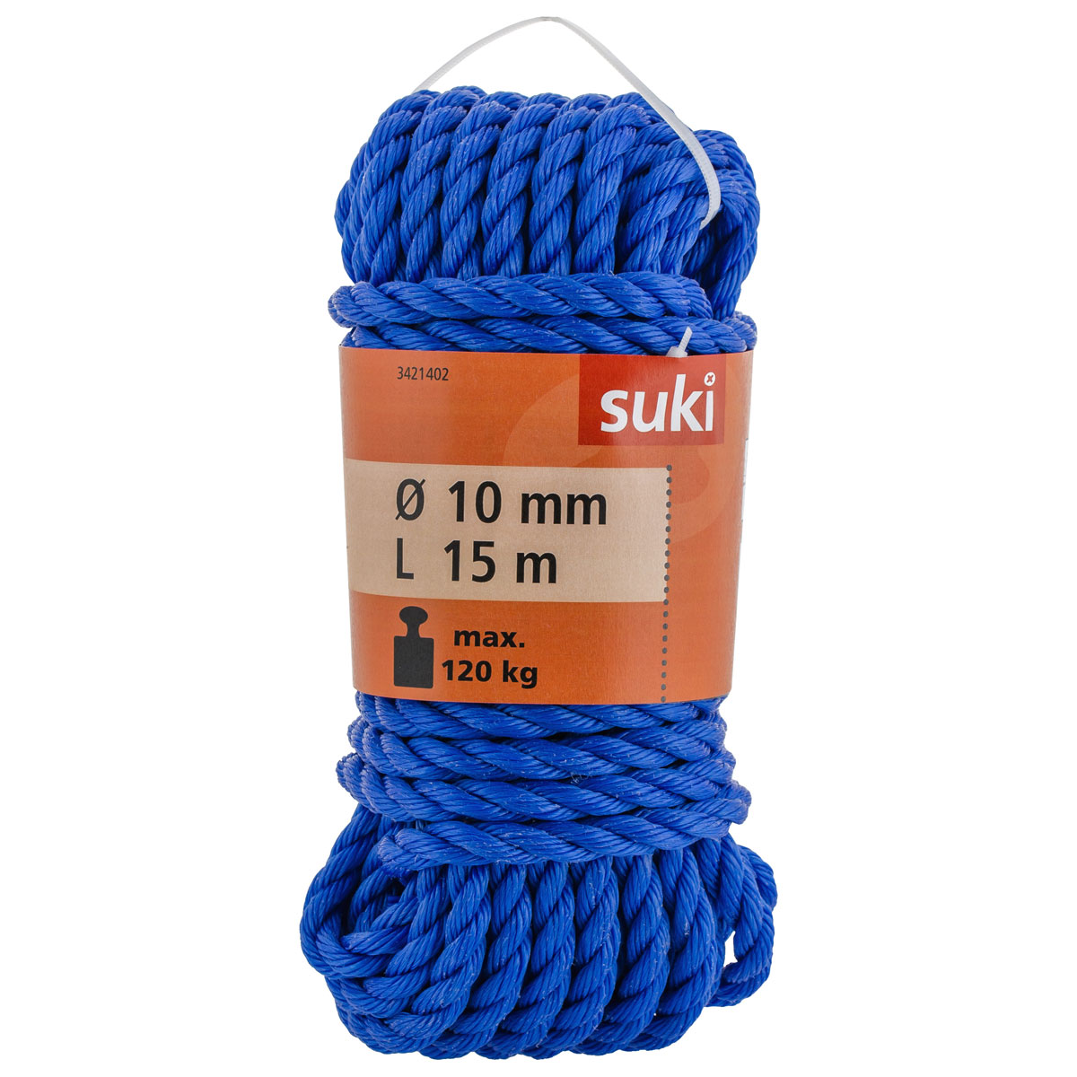 Suki Seil gedreht 10 mm 15m blau Bild 2