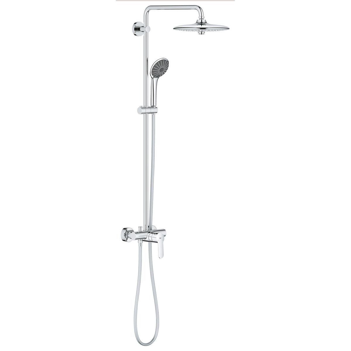 Grohe Duschsystem Vitalio Joy System 260 mit Einhandmischer für die Wandmontage Bild 1