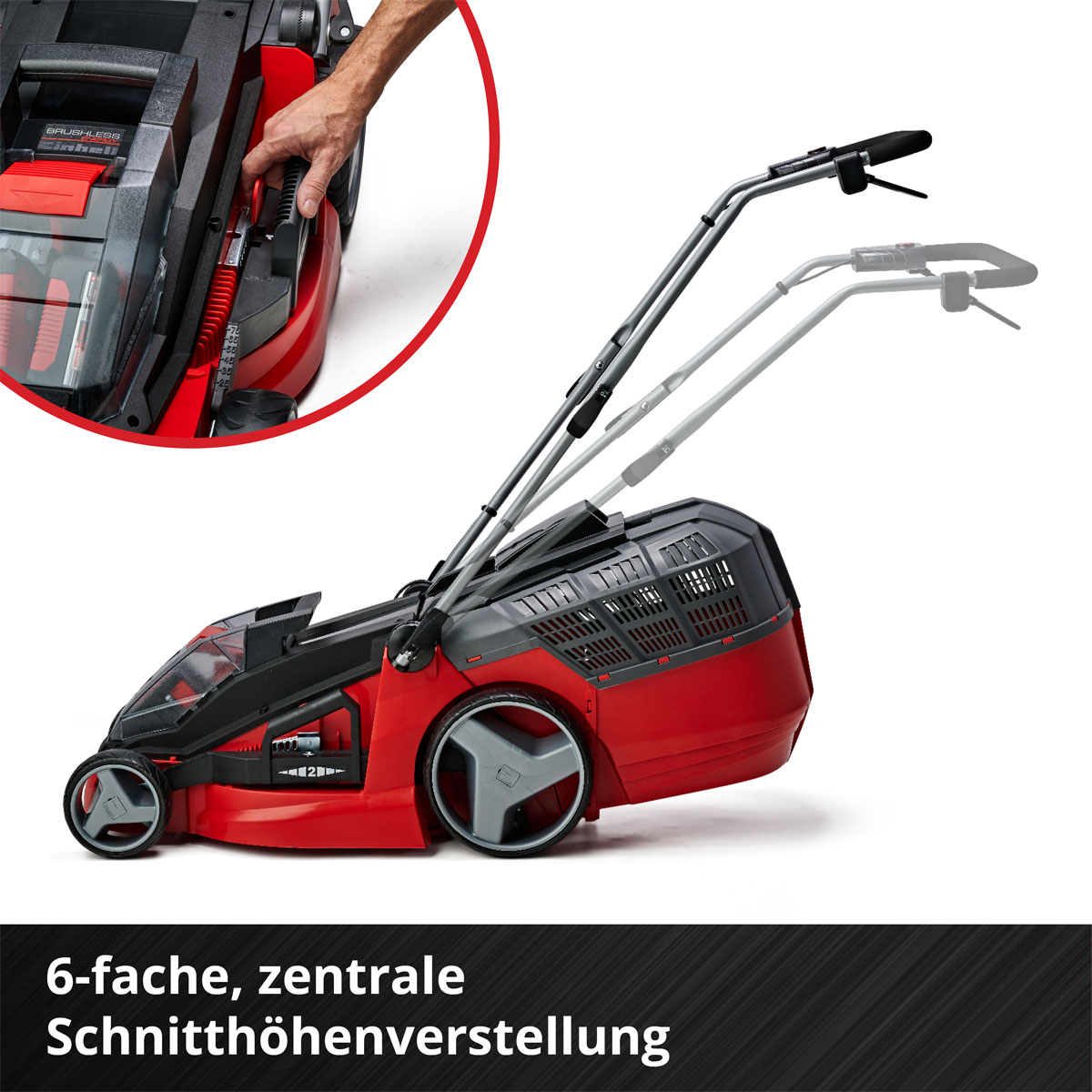 Einhell Akku-Rasenmäher-Set GE-CM 43 Li M 5-teilig Bild 4