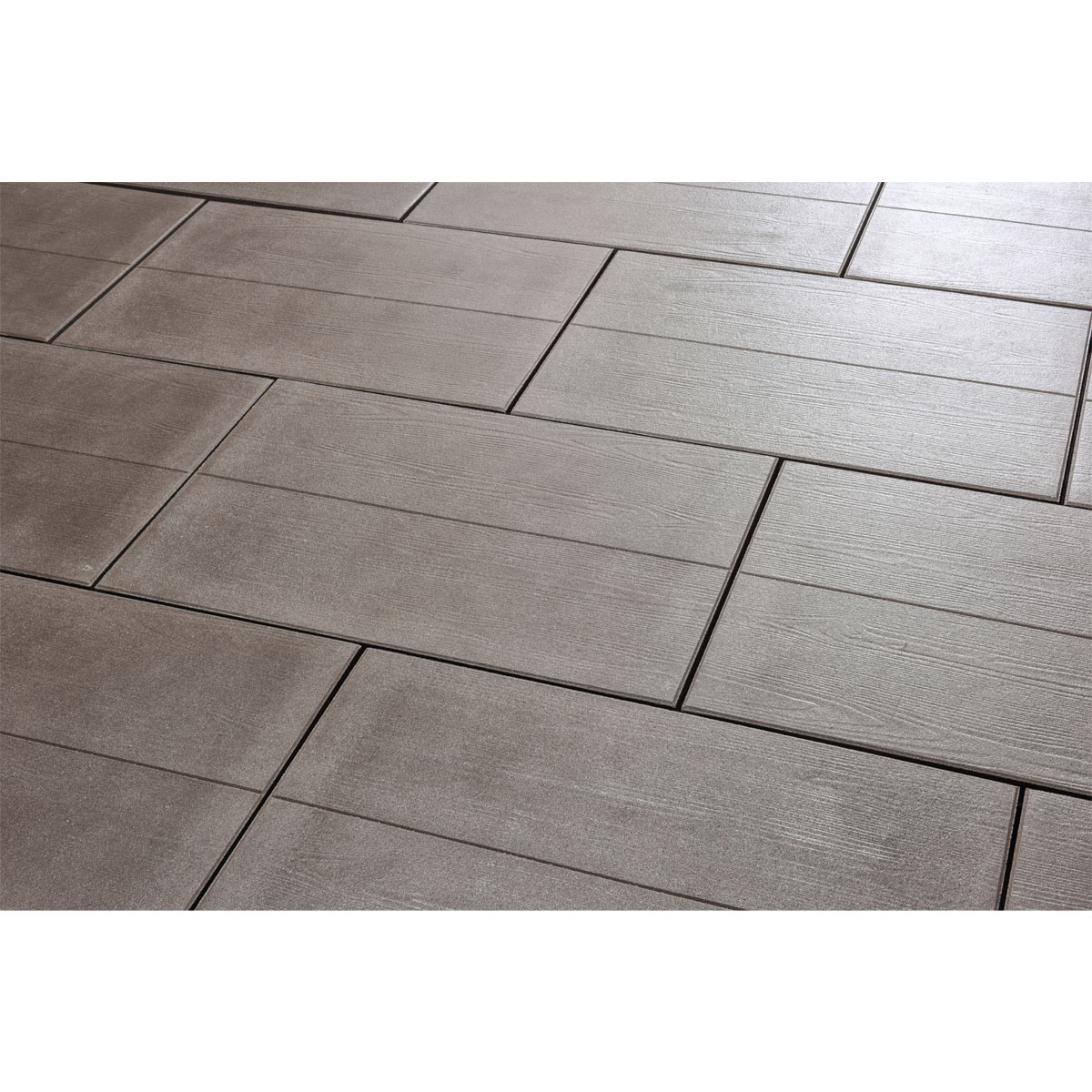 Terrassenplatte Holzdielenoptik mooreiche 60 x 40 x 3,8 cm