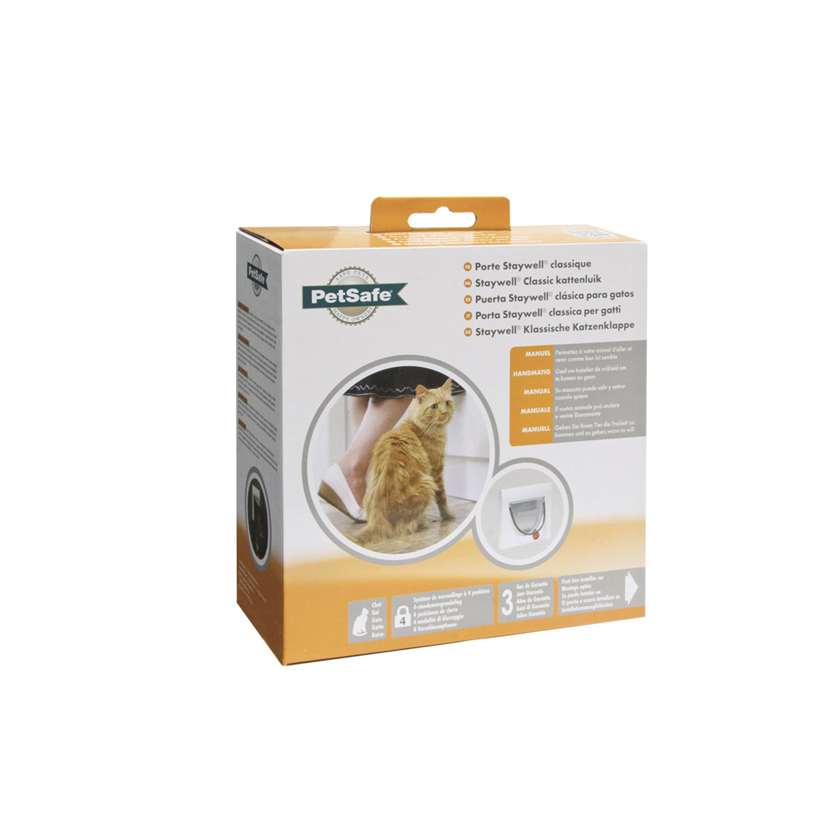 Katzentür Staywell mit Tunnel