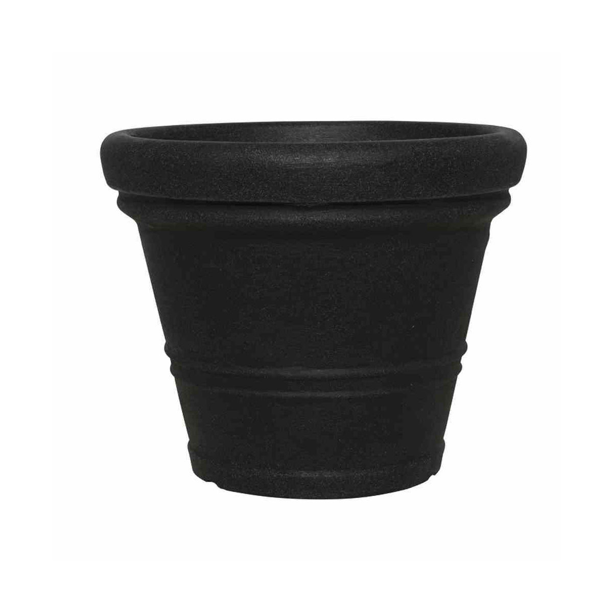 Siena Garden Gefäß Amalia Durchmesser 35 x 28,5 cm schwarz-granit