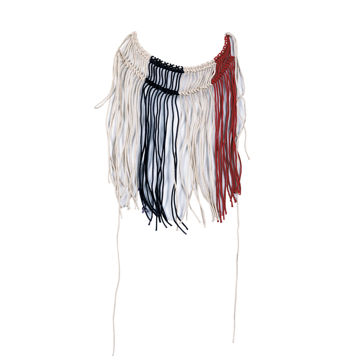 Fliegen-Fransenband Cob rot-blau-weiß Bild 4