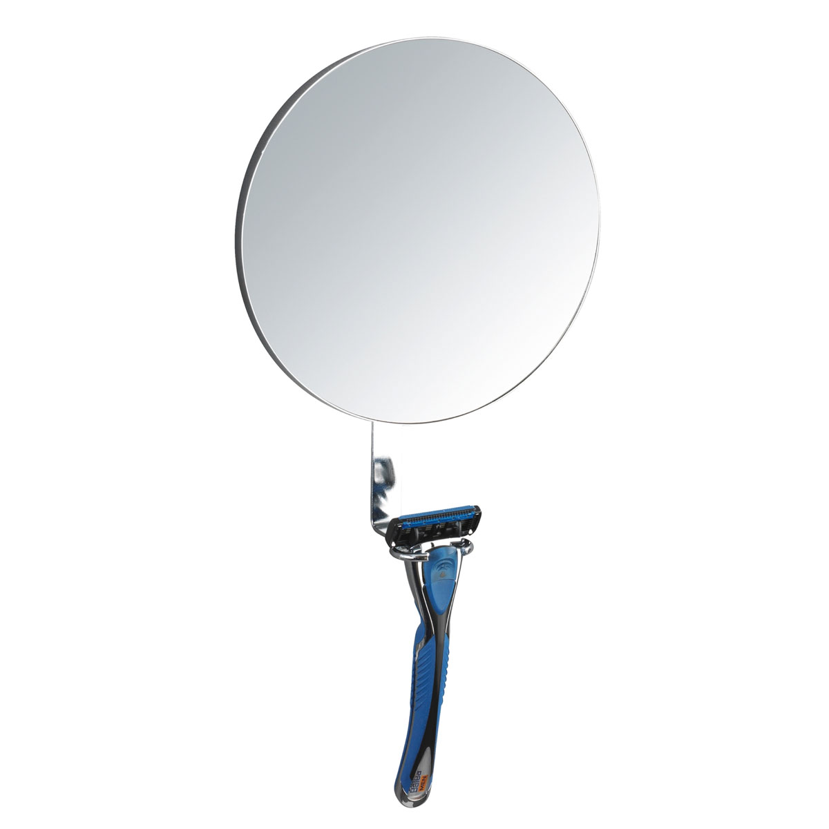 Wenko  Turbo-Loc Antibeschlagspiegel Edelstahl Befestigen ohne bohren Bild 2