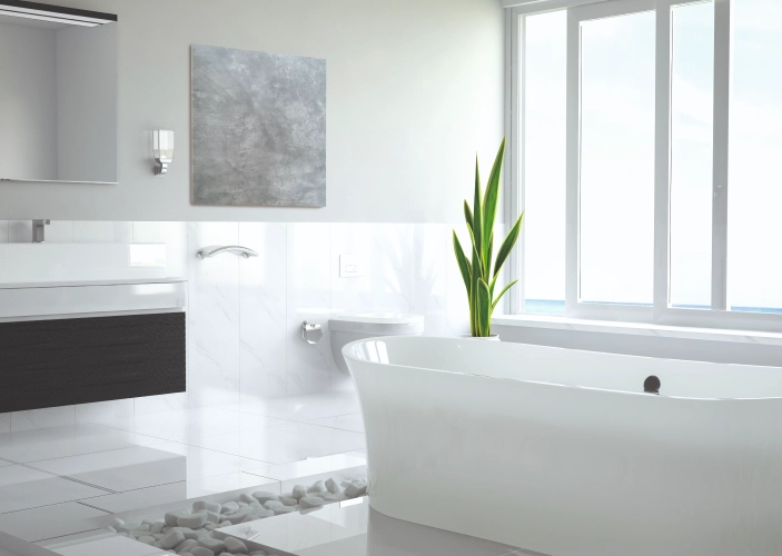 helles modernes Bad
