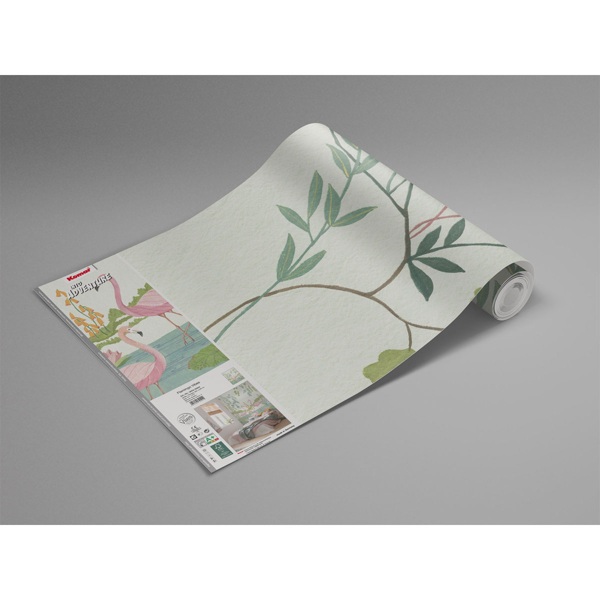 Komar  Vlies Fototapete Flamingo Vibes 200x280 cm Bild 8