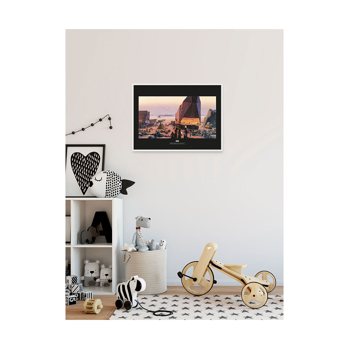 Komar  Wandbild Star Wars Classic Java Market 40x30 cm Bild 3