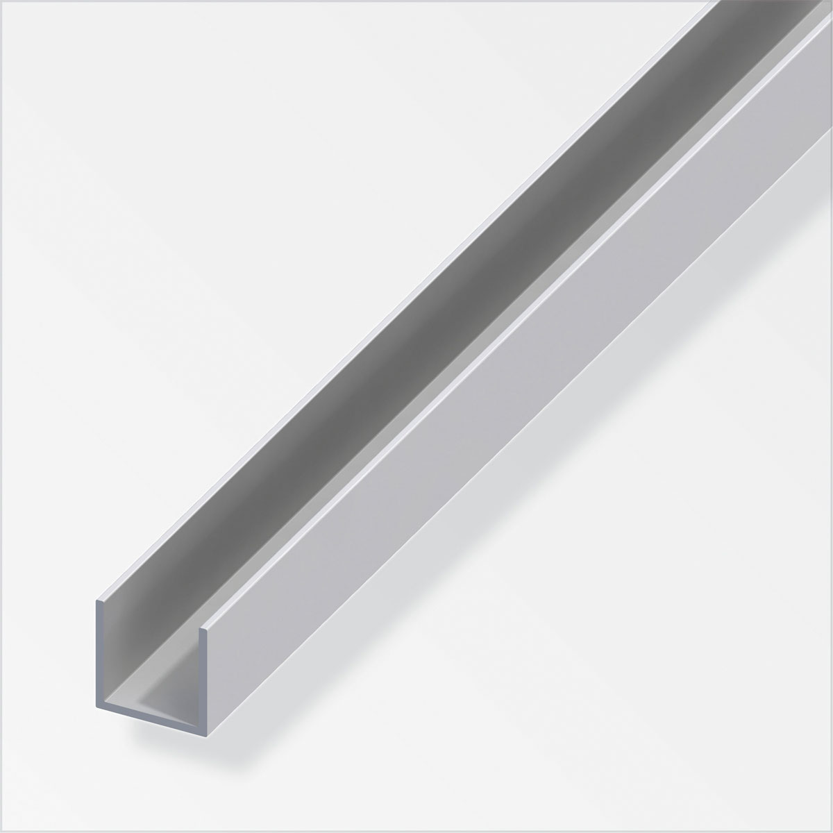 MyTool U-Profil 8 x 10,1 x 1,3 cm 2m silber