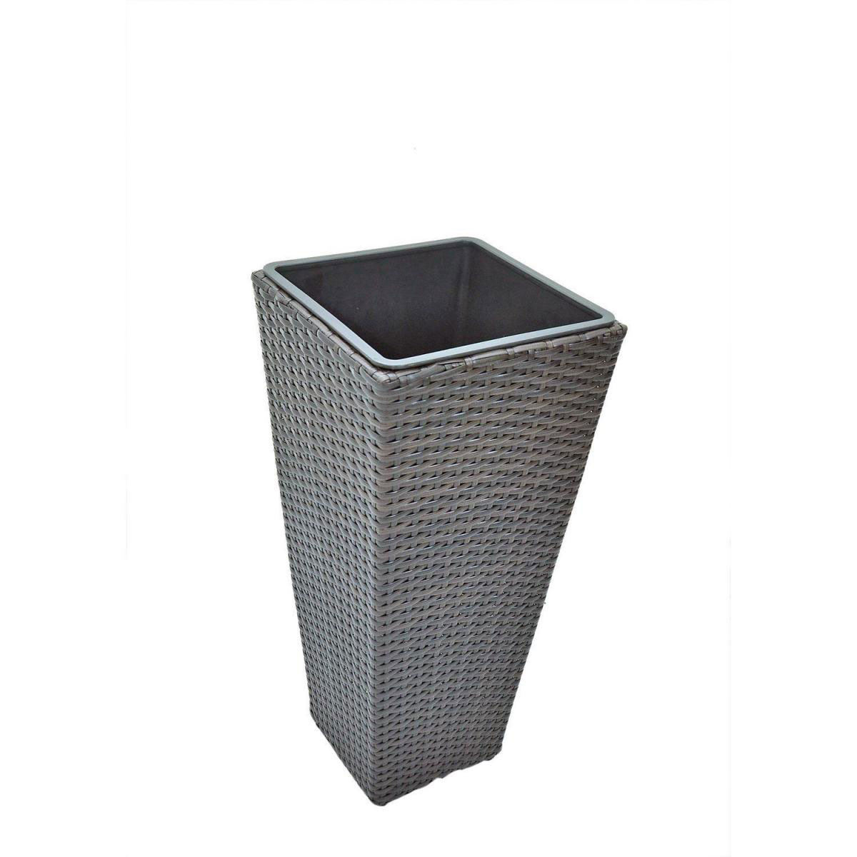 Haveson Rattangefäß Lotus 28 x 28 x 60 cm