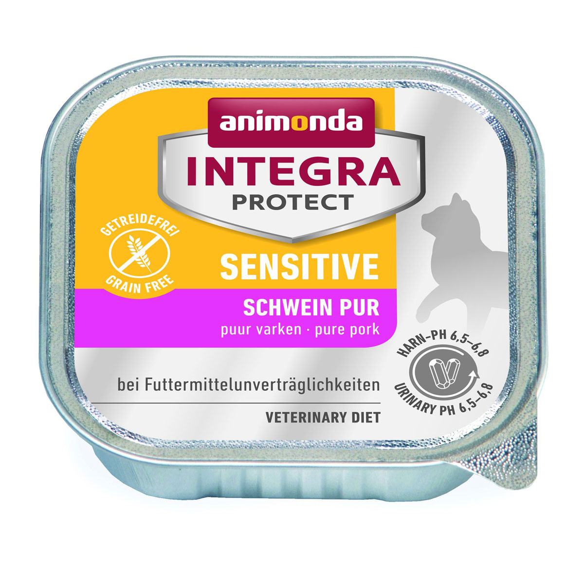 animonda integra Cat Sensitiv Schwein 100g Schale