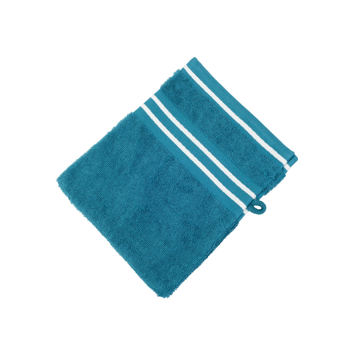 Gözze Frottier-Waschhandschuh Rio 16 x 21 cm petrol vollfarbig Bild 2