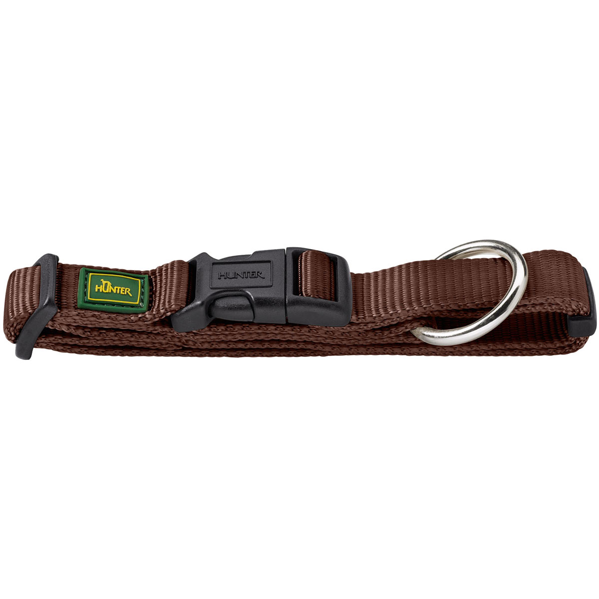 Hunter Halsung Vario Plus verstellbar braun Größe L-XL 25 mm