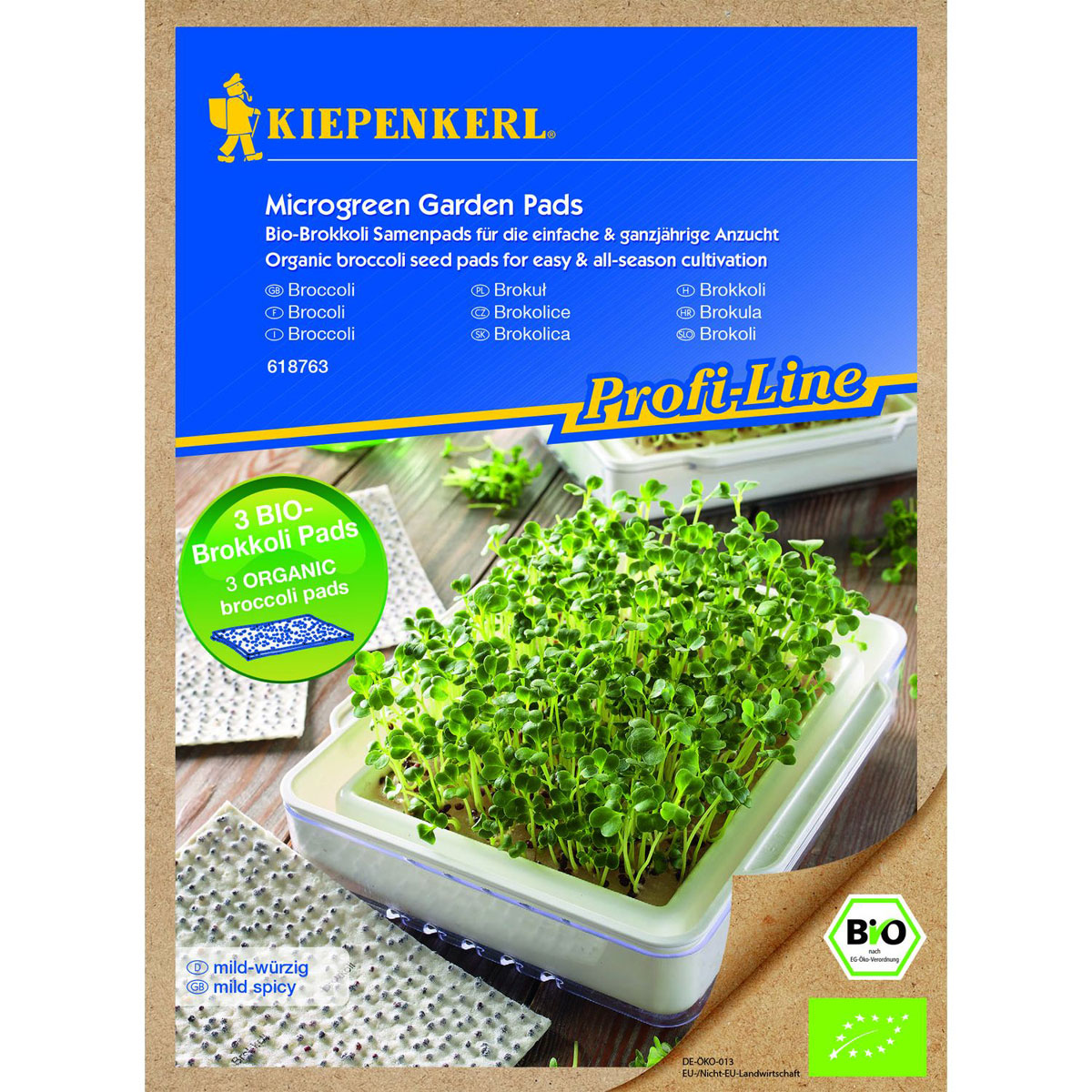 Kiepenkerl Nachfuellpads Brokkoli BIO Bild 1