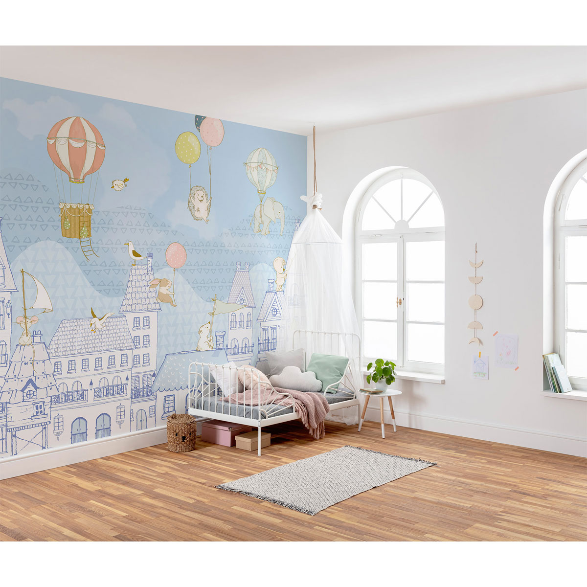 Komar  Vlies Fototapete Rooftop Ralley 350x250 cm